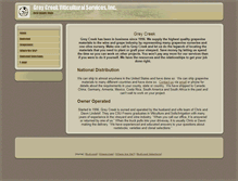 Tablet Screenshot of greycreek.com